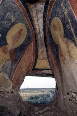 Ивановский скальный монастырь - настенные росписи