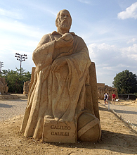 песчаные скульптуры Бургас 2013 - Галилео
