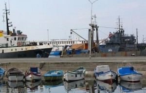 модернизация пристани в Черноморце